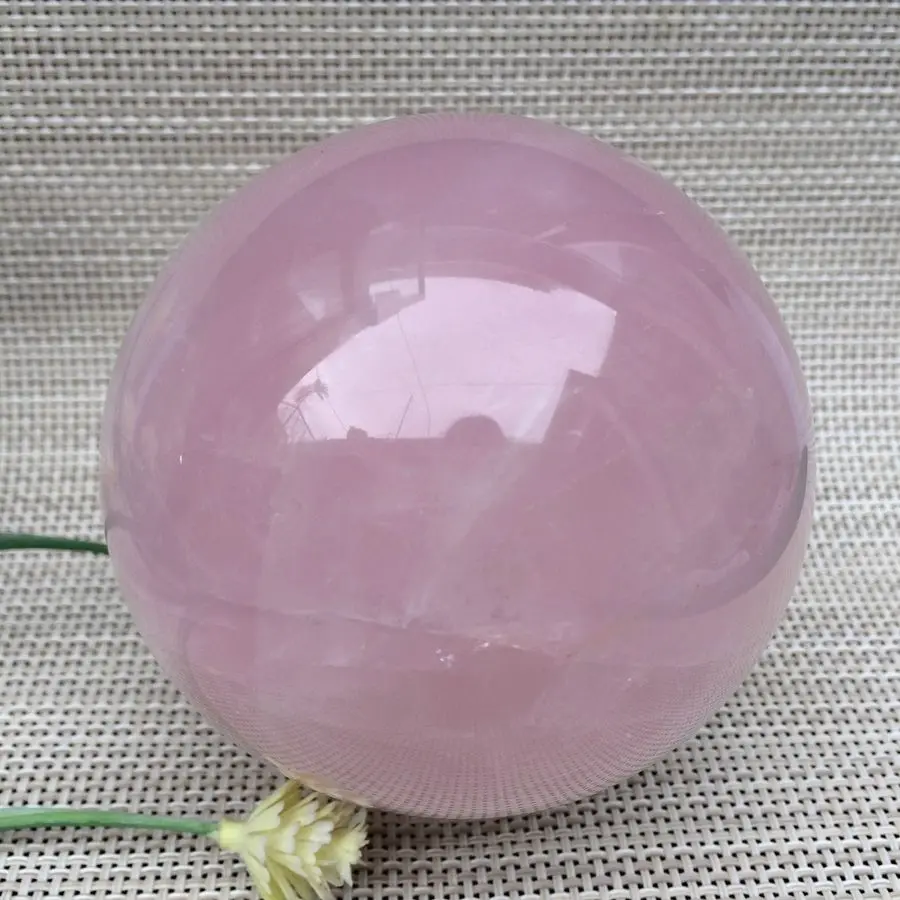 Natural Rose Quartz Crystal sphere Healing Ball for home decoration | Дом и сад