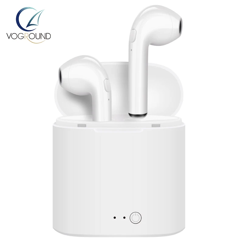 

New i7s Twins bluetooth Stereo Headsets Mini Tws true wireless Double earphone For Android iPhone X/8 Huawei