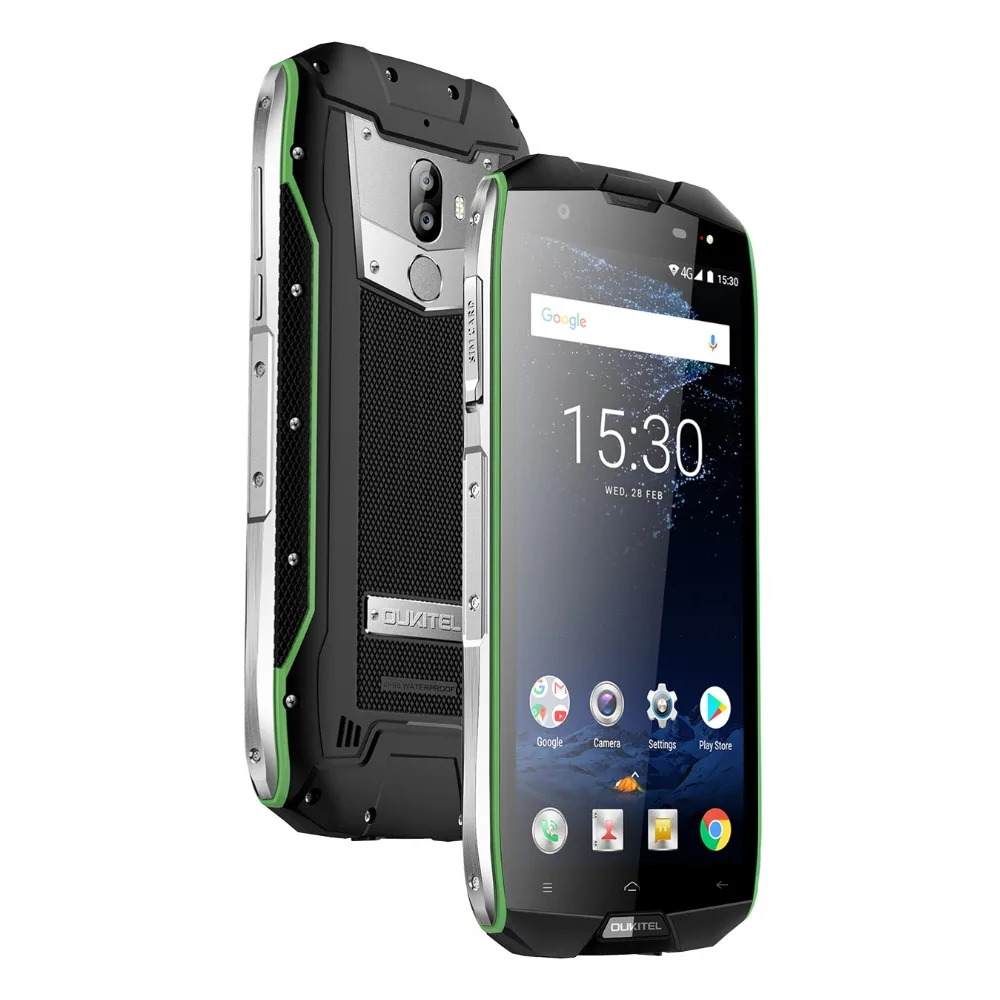 Oukitel WP5000 18:9 смартфон с 5 7 дюймовым дисплеем восьмиядерным процессором IP68 ОЗУ 6 ГБ