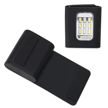 

Outdoor Tool USB Rechargeable Mini Hat Light Flashlight Magnet Buckle Night Camping Lamp Light LED Back Warning Lights