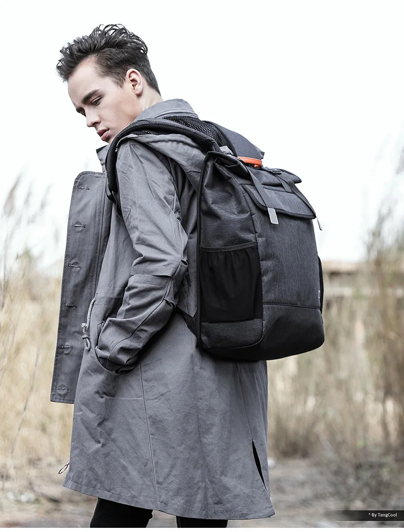 Бренд Tangcool мужской модный 15," рюкзак для ноутбука женский водонепроницаемый Багаж сумки бизнес рюкзак usb порт зарядки