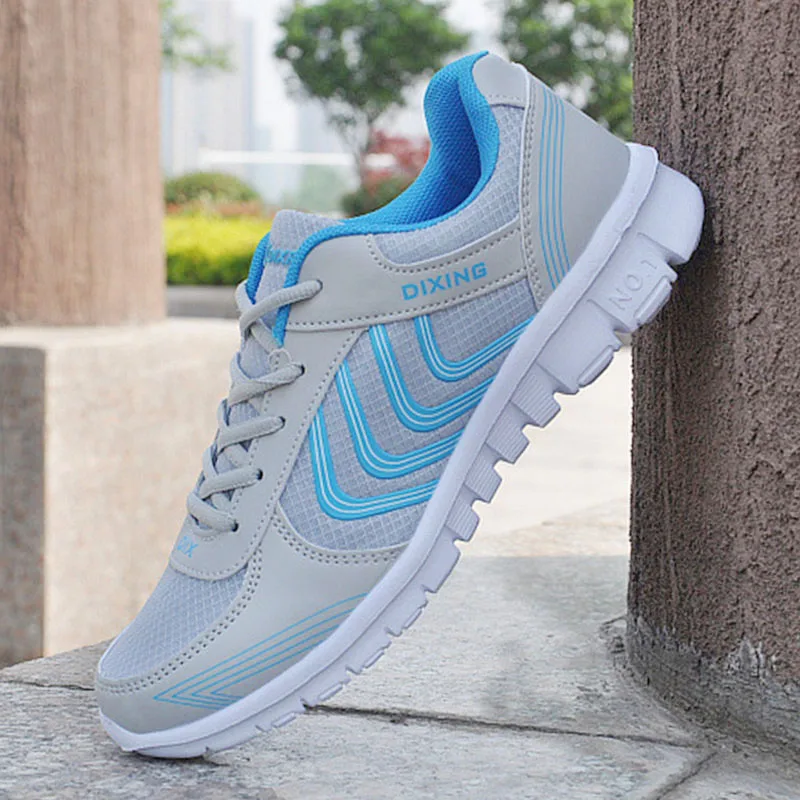 

women shoes lightweight sneakers 2019 hot trend lace-up non-slip breather mesh casual shoes women zapatillas mujer