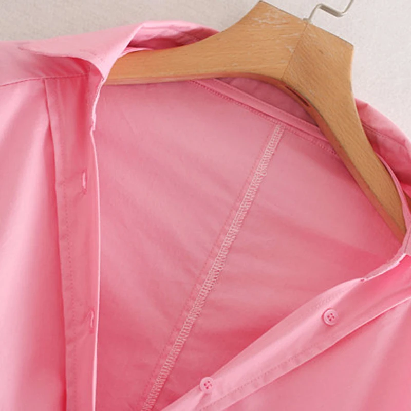 خمر شيك الصلبة المتضخم قمم النساء البلوزات 2019 الأزياء V الرقبة طويلة الأكمام مطوي فضفاضة القمصان عارضة Blusas موهير خمر شيك الصلبة المتضخم قمم النساء البلوزات 2019 الأزياء V الرقبة طويلة الأكمام مطوي فضفاضة القمصان عارضة Blusas موهير