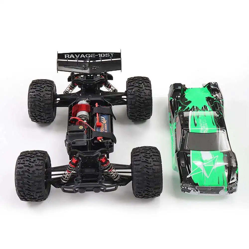 HobbyPlus RAVAGE-10ST 1/10 2,4 г 4WD RC гоночный автомобиль Транспортное средство модель Электрический Truggy внедорожный RTR игрушки для помещений подарки