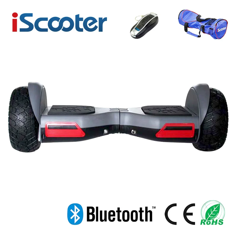 Ховерборд со светодиодным Bluetooth динамиком iScooter 8 5 дюймов Hummer Smart Electric Balance Hover Board LED