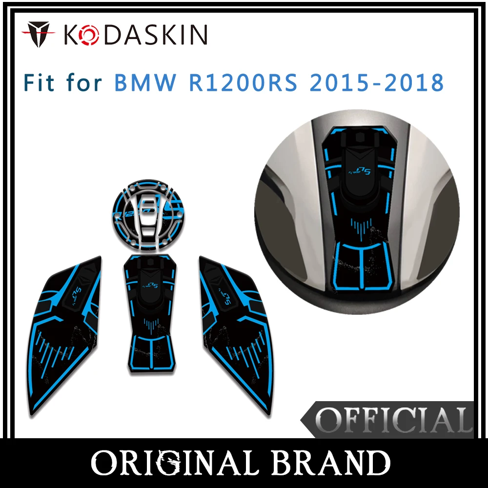 

KODASKIN Fuel Tank Cap Sticker Fish Sticker Sticker Fit For BMW R1200RS After 2015