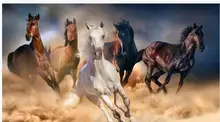 Custom any size photo Horse HD Wall Decorative Painting modern living room wallpapers Custom any size photo Horse HD Wall Decorative Painting modern living room wallpapers