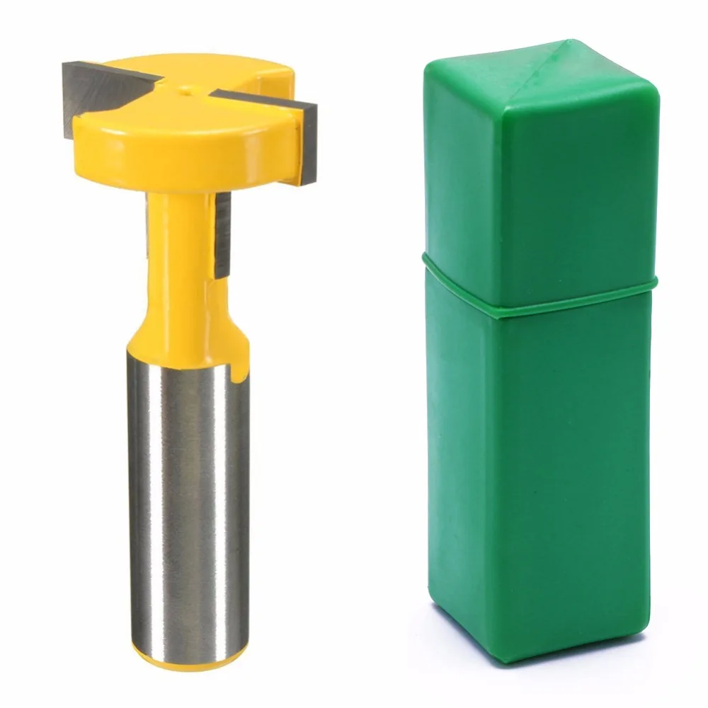 

1/2" Shank T-Track & T-Slot Slotting Router Bit for Woodworking Chisel Cutter -Y122