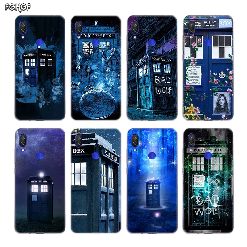 

Floral TARDIS Tardis Doctor Who Case For Xiaomi Redmi Note 7 6 Pro 5 4 4X K20 7A Y3 S2 5A 6A Xiomi Pocophone F1 9T 9 SE 8 A2