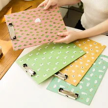 1 шт. Творческий Вертикальная доска для письма A4 бумага фиксатор для файлов с вакуумными шинами студент письменный стол/папка-подкладка с Foldera4 папка-доска для писания