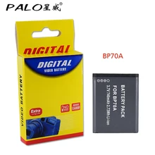 Palo 1pce BP-70A EA-BP70A IA-BP70A BP70A Battery for SAMSUNG AQ100, DV150F, ES65, ES67, ES70, ES71, ES73,ES74,ES75,ES80,MV800