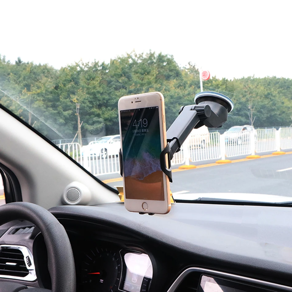 Car Phone Holder For Samsung S10 S9 S8 A50 A70 A8 j7 2017 2018 note 9 8 Car Holder Munt Windshield Smartphone Mobile Stand Holde