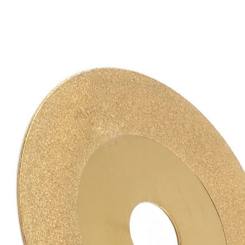100 мм углеродистая сталь Алмазное покрытие шлифованные колеса шлифованные для резки диск Золото для карбида шлифовальный станок инструмент