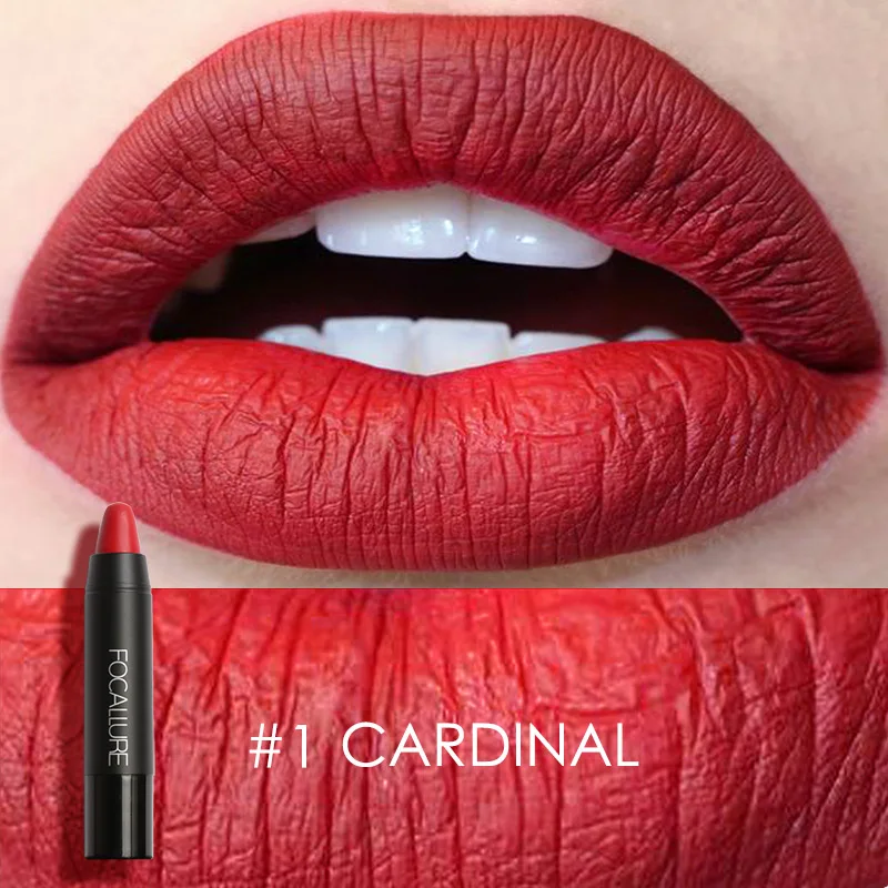Focallure Matte губная помада, 19 цветов, водостойкая, стойкая, легко носить, профессиональная губная помада, губы телесного цвета, макияж - Цвет: color 1