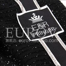 Женская Осенняя куртка ручной работы с вышивкой, новинка года, Высококачественная дизайнерская женская верхняя одежда с аппликацией, черная Базовая короткая верхняя одежда