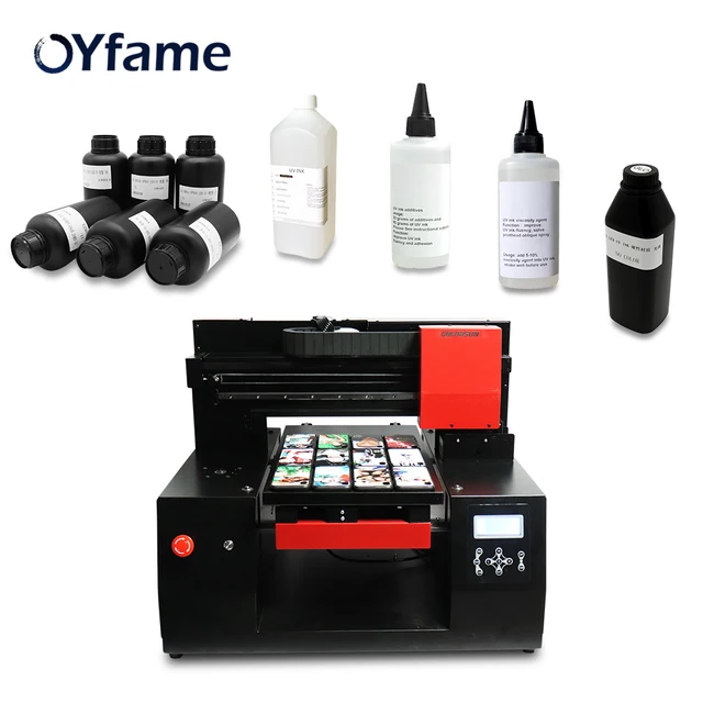 Cheap OYfame Automatic A3 3060 UV Flatbed Printer For Epson DX9 Printhead For Phone Case Meatl Bottle Printer With Varnish Fast Speed Cheap OYfame Automatic A3 3060 UV Flatbed Printer For Epson DX9 Printhead For Phone Case Meatl Bottle Printer With Varnish Fast Speed