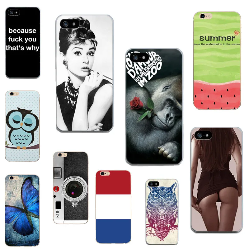 

R Style of Painting 2018 in Magazine stack pattern Soft Phone Case Anti-knock For iPhone 5 se6 6s 7 7p 8 X mobile phone bags