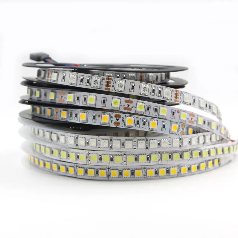 

DC12V 5050 5054 LED Strip SMD RGB Warm White Blue LED Strip Light Waterproof Led Tape flexible Strip Light 60Leds/m 120Leds/m