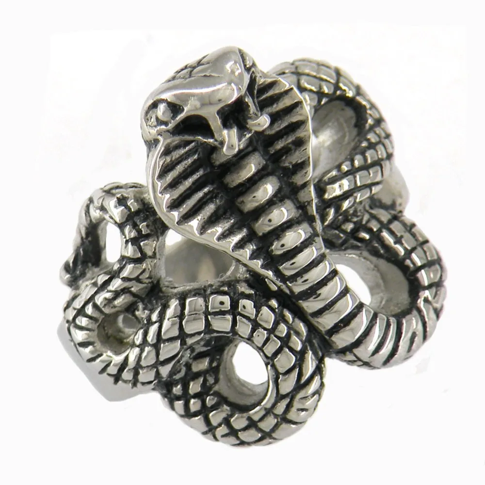 Кольцо из нержавеющей стали FANSSTEEL FSR09W97|snake ring|ring ringking ring |