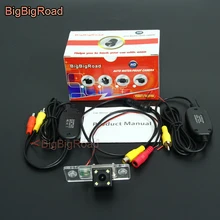 BigBigRoad For Volkswagen Touareg Tiguan Golf Touran Jetta MK4 Bora A4 Car Rear View Reverse Backup
