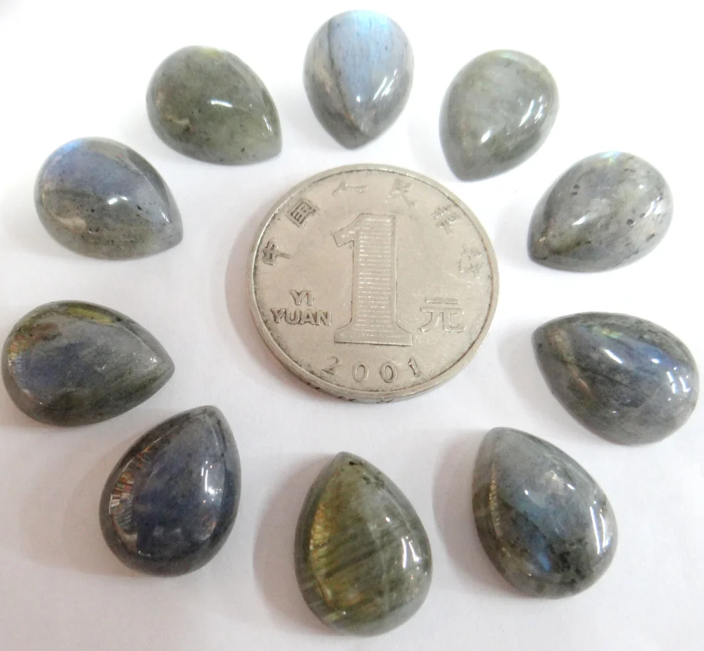 Wholesale 12*16 Best Selling Natural Stone Cabochons Moonstone Water