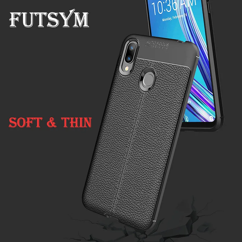 Текстуру кожи Ударопрочный Мягкий чехол для AUSU zefone Max Pro M2 ZB631KL Силиконовый ТПУ