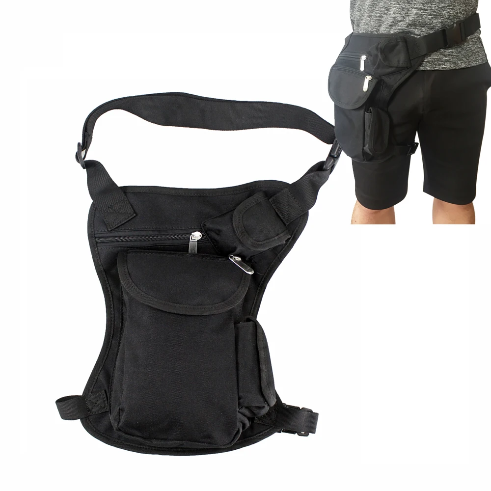 Tactical Drop Waist Bag Leg Pack Bag Men Belt Military Travel Multi