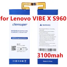 Топ 3100 мАч BL215 Встроенный Телефон Батарея использовать для lenovo Vibe X S960 батареи s968T батареи+ Бесплатные инструменты