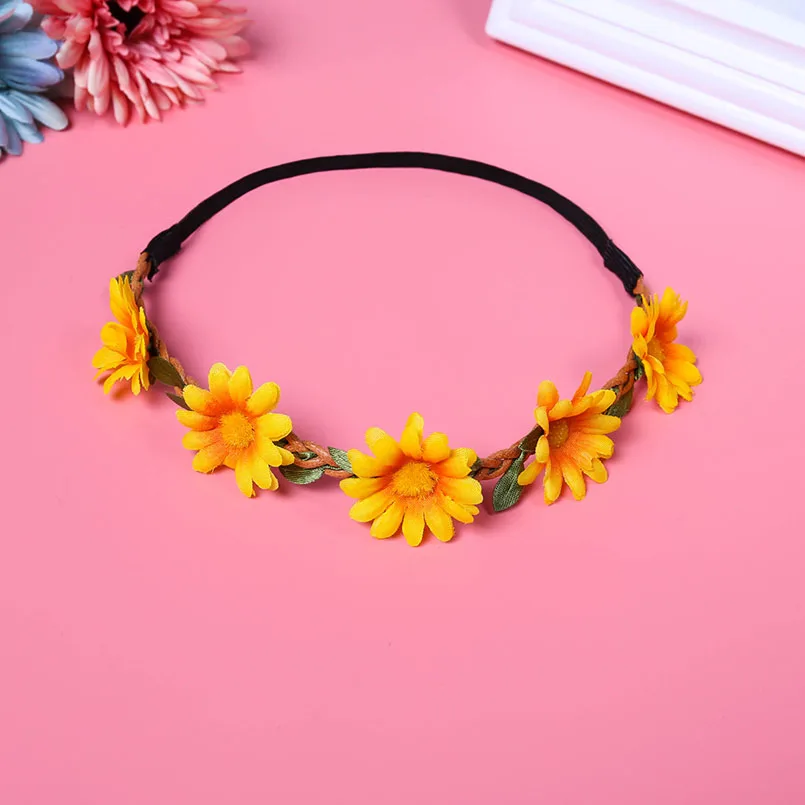 flower garland style 3-yellow