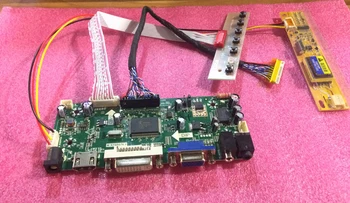 

HDMI DVI VGA Audio LCD Controller Driver Board M.NT68676 For 17inch B170PW03 1440*900 Lcd Panel 100% Test
