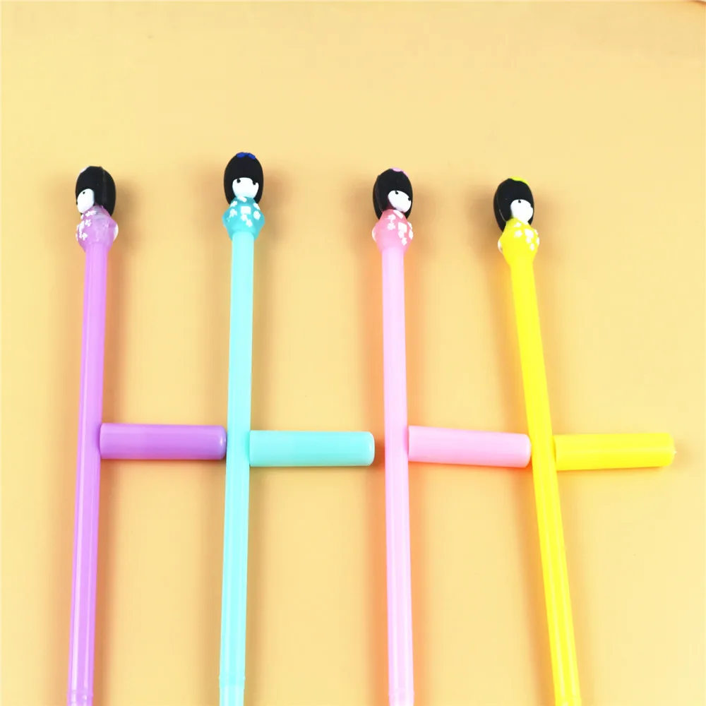 Креативные канцелярские принадлежности милое желе цветное кимоно гель для девочки ручка студенческие принадлежности ручка