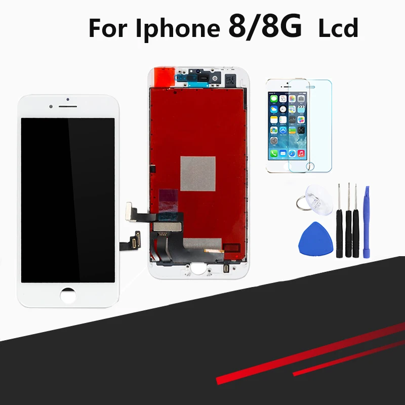 

AAA Quality LCD Screen For iphone 8 Assembly Display Replacement with Digitizer Original Phone Parts for iphone 8 plus lcd