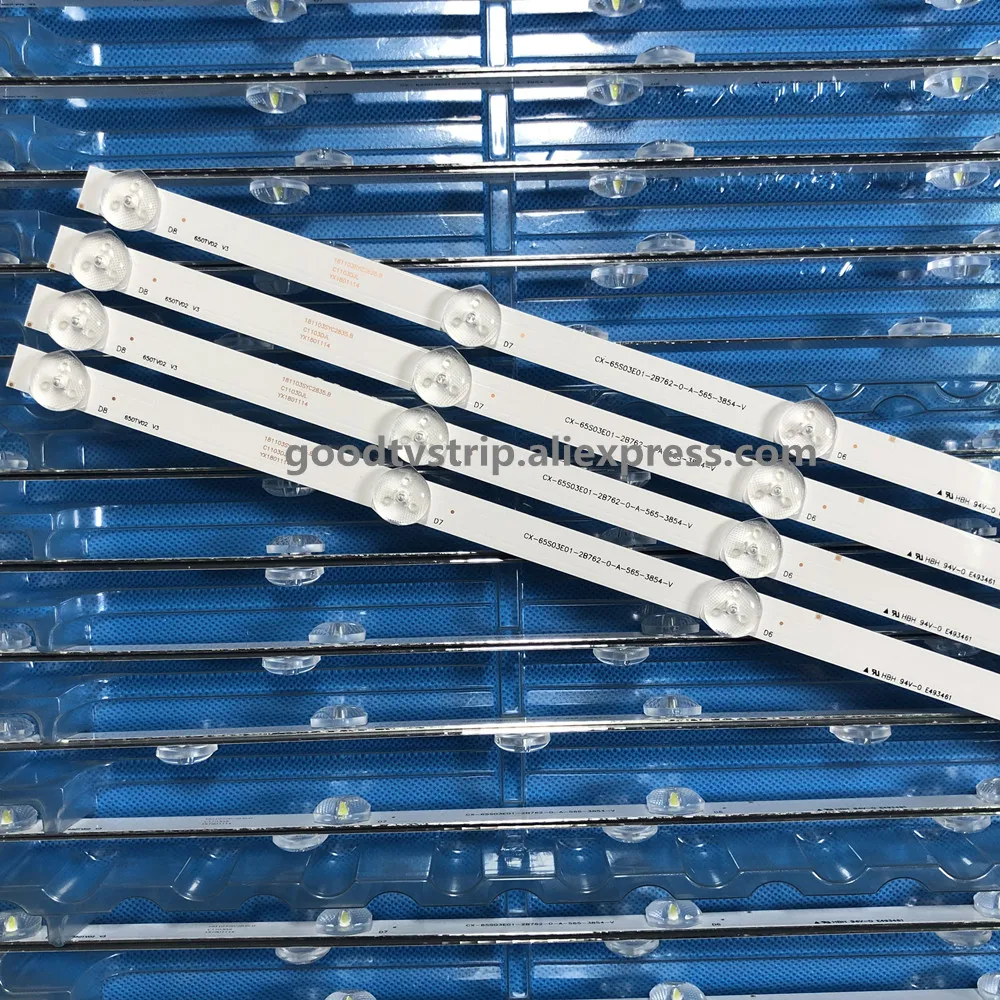 Один комплект = 16 штук для светодиодной подсветки KDL 65W850 650TV02 V3 CX 65S03E01 2B762 0A 565 3850 2B753