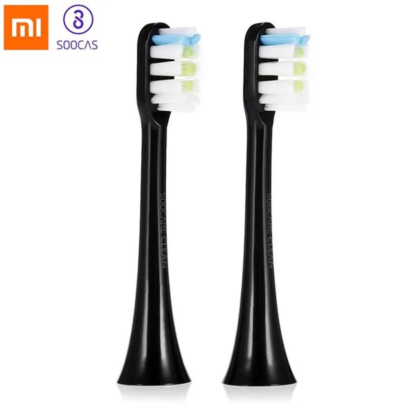 

Original Xiaomi Soocare Soocas X3 Electric Toothbrush Heads 2PCS Ultrasonic 3D cambered Type for SOOCAS X3 electric toothbrush