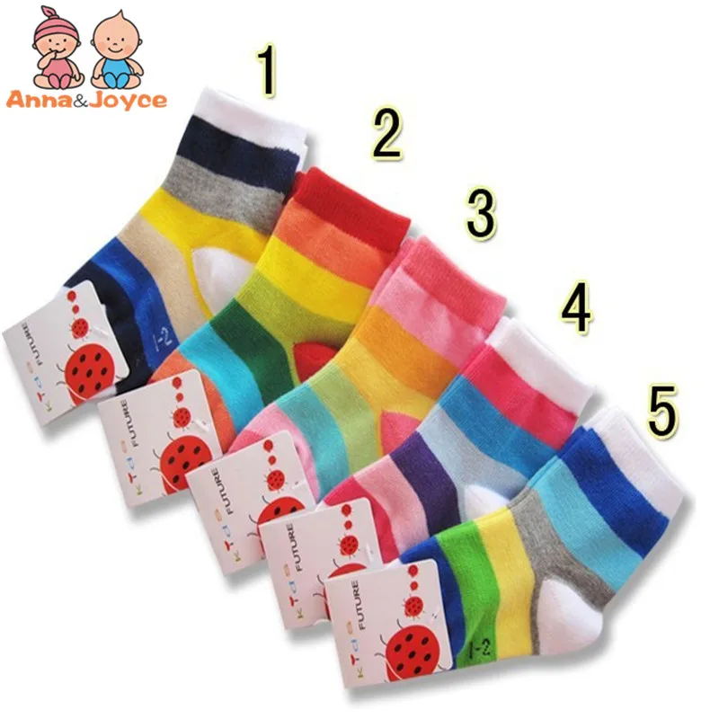 

20pairs/lot 100% Striped Cotton Children Sock Boys Girls Boys Socks Kids Socks for 1-6 years