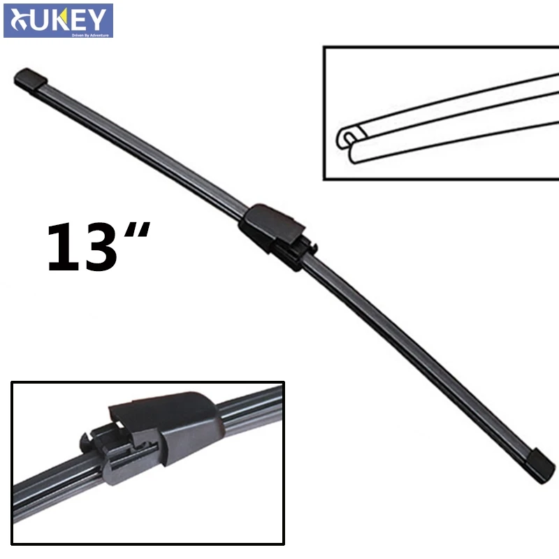 

XUKEY 13" For VW Tiguan Polo 9N3 Golf V Mk5 Variant Golf Plus Rabbit GTI R32 2012 2013 Rear Window Windscreen Wiper Blade