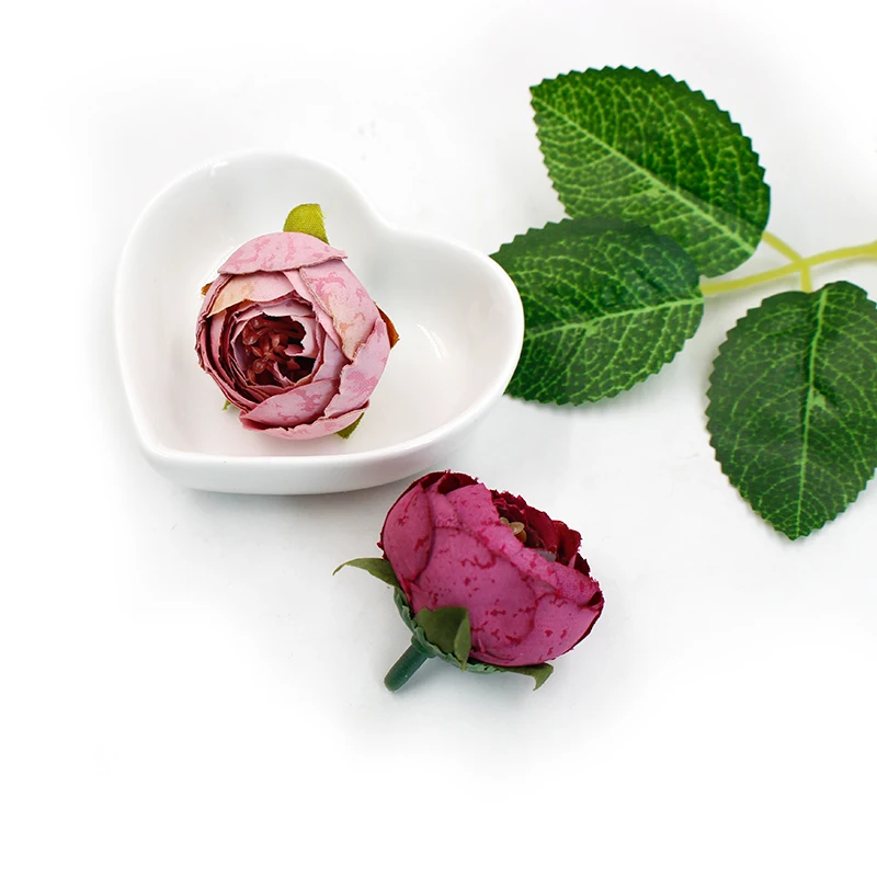 5pcs/lot 4cm artificial flowers high quality silk Tea bud wedding home party decoration DIY wreath cscrapbook raft flowers 5pcs/lot 4cm artificial flowers high quality silk Tea bud wedding home party decoration DIY wreath cscrapbook raft flowers