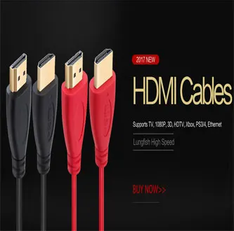 Высокоскоростной HDMI кабель Lungfish для мини-hdmi кабеля(1 м 1,5 м 2 м 3 м 5 м) поддерживает разрешение 3D и 4 K, Ethernet, 1080P и возврат звука