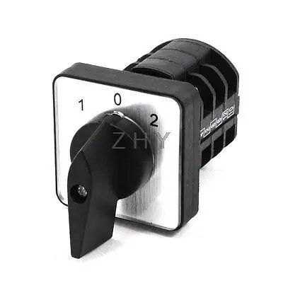 380 V 10A ВКЛ-ВЫКЛ-ВКЛ 3 Postion 12 винтовой терминал комбинированный переключатель |