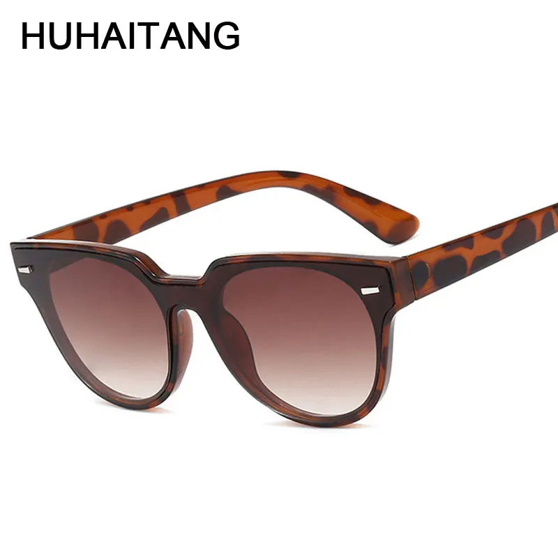 

HUHAITANG Luxury Classic Siamese Sunglasses Mens Vintage Rivet Women Sun Glasses For Men Brand Designer Quality Sunglass Womens