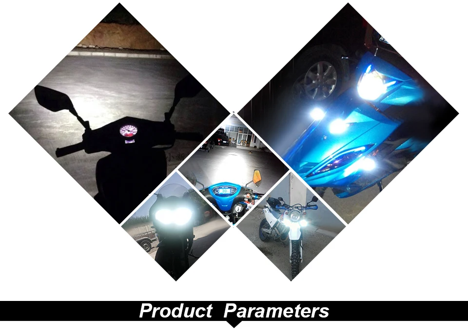 AcooSun 15W Motorcycle Spotlights Auxiliary Lamp Bright 1500LM Led Chip Motobike Headlights Accessories Moto Car Work Fog Light (10)