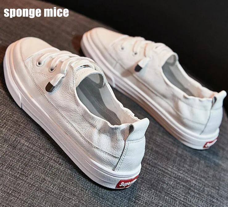 

Women all-purpose nurse shoes white flat bottom soft sole pregnant Sneakers Breathable Casual Shoes Vulcanize Shoe Platform E121