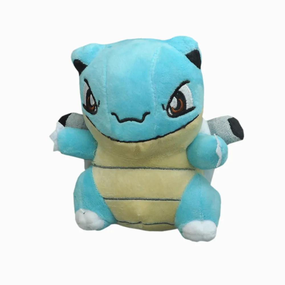 Плюшевая кукла Ditto Bewear Bulbasaur Alakazam Altaria Dragonite Chansey Gengar Charizard Charmander Diglett электрод Larvitar TYQQ - Цвет: Blastoise 15cm