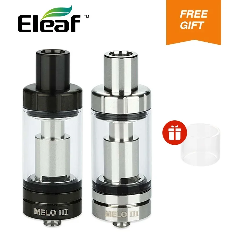 Оригинальный атомайзер Eleaf Melo 3 4 мл w/ 1 шт стеклянная трубка с верхним наполнением