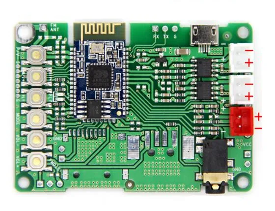 

BK8008 Bluetooth stereo audio module TWS to box module BK8008 Bluetooth speaker amplifier Demo board