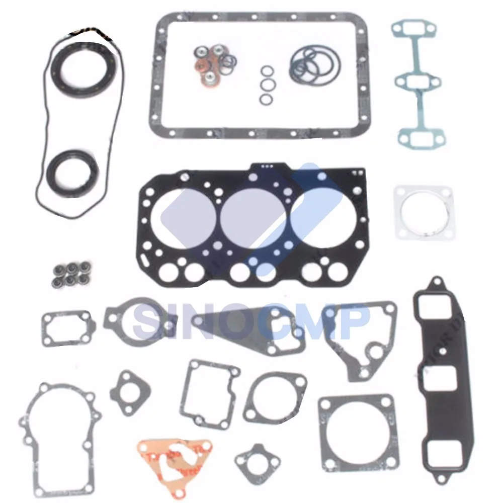 Yanmar 3TNE74 Engine Gasket Kit for Mini Excavator,Loader and Generator Set_