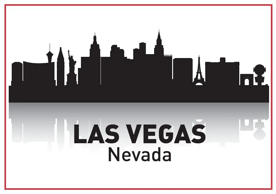 

Nevada Las Vegas Skyline Souvenir Fridge Magnets 20275