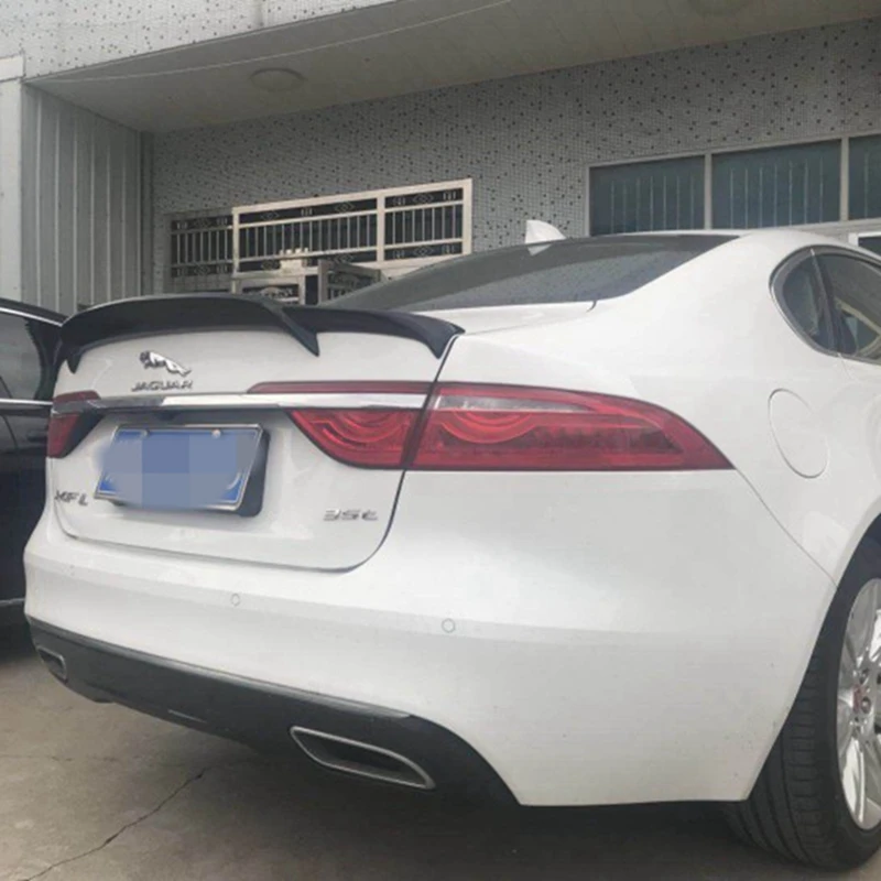 Задняя Крышка багажника автомобильные спойлеры крылья для Jaguar XF 2016 2018 АБС