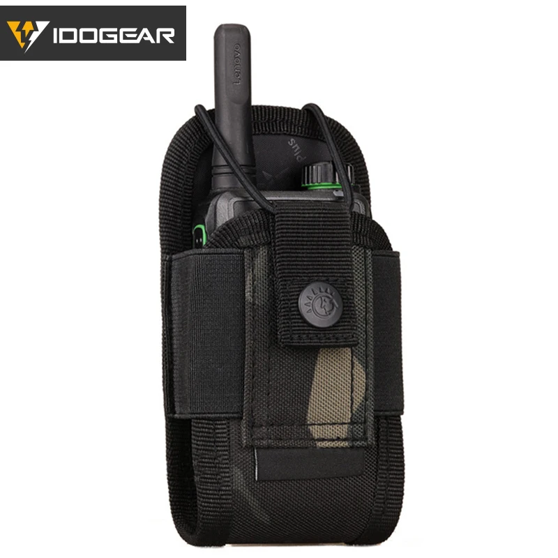 Мини сумка для радиоприемника IDO GEAR маленькая переносная рация с системой Молле