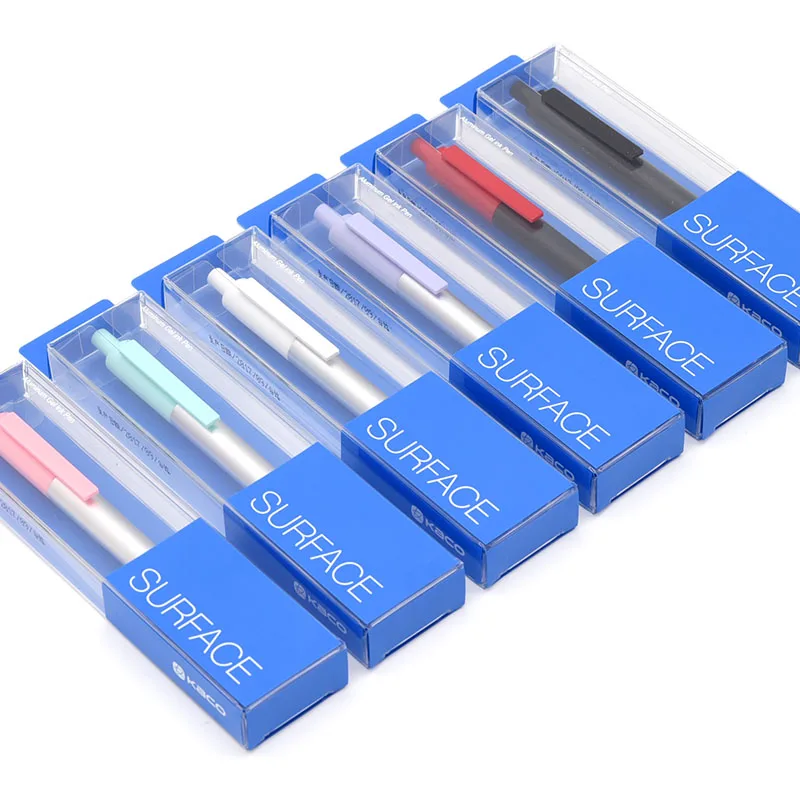 

KACO SURFACE Japanese Style Simple Sandblasting Pen 0.5 Black Gel Pen 1PCS